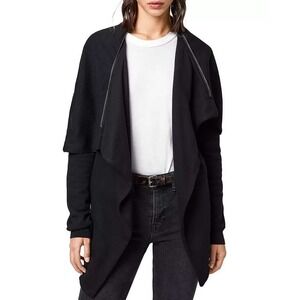 AllSaints Dahlia Sweatshirt Cardigan‎ Jacket